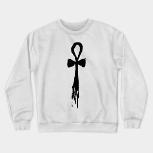 Dark and Gritty Ankh Crewneck Sweatshirt